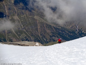 2016-07-26 · 11:35 · Grand Paradis Glacier du Grand Paradis · Alpes, Massif du Grand Paradis, Valsavarenche, IT · GPS 45°30'50.11'' N 7°15'32.74'' E · Altitude 3606m