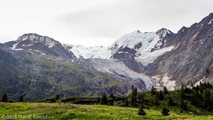 2016-08-02 · 08:43 · Chamonix-Courmayeur Chalets de Tricot · Alpes, Massif du Mont-Blanc, FR · GPS 45°51'33.66'' N 6°46'48.06'' E · Altitude 1823m